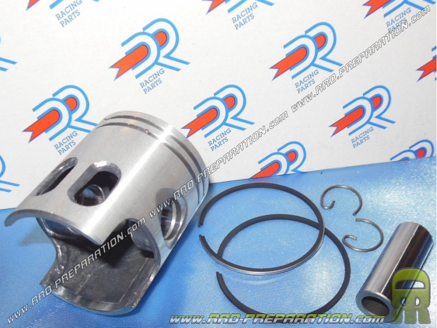 DR bi-segment piston Ø40mm for 50cc DR cast iron bi-segment kit on PEUGEOT Air before 2007 (buxy, tkr, speedfight...)