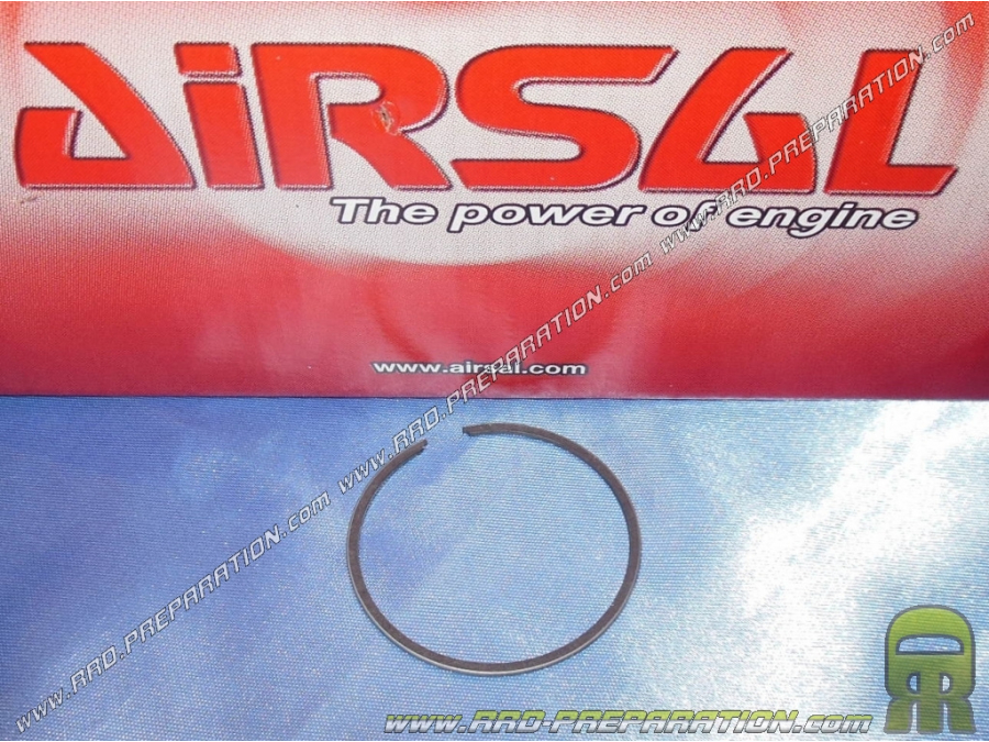 Jeu de 2 segments AIRSAL Ø40mm pour kit 50cc AIRSAL luxe aluminium pour minarelli horizontal liquide (nitro, aerox...))