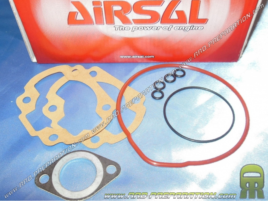 Seal pack for kit 50cc Ø40mm AIRSAL luxury aluminum scooter minarelli horizontal liquid engine (nitro, aerox ...)