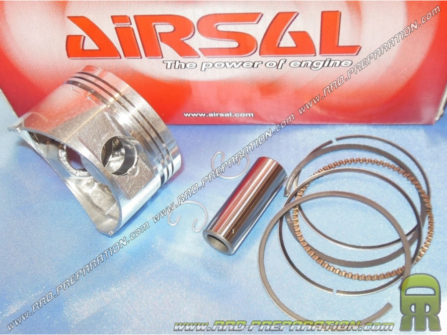 Piston Ø57,4mm pour kit 149,5cc AIRSAL sur KYMCO AGILITY / scooter chinois 4 temps GY6 152QMI