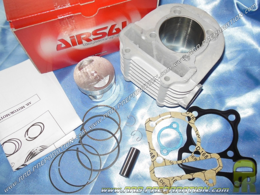Kit 163.4cc AIRSAL Ø60mm aluminum for KYMCO AGILITY / chinese scooter 4 times GY6 157QMJ