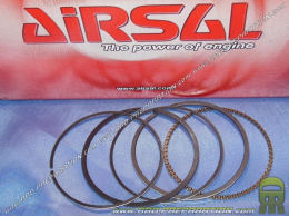 Jeu de segments et racleur Ø60mm pour kit 163,4cc AIRSAL aluminium sur KYMCO PEOPLE / scooter chinois 4 temps GY6 157QMJ