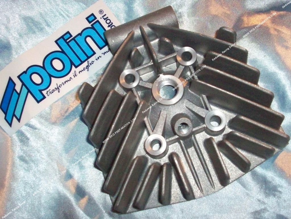 Culasse POLINI Radiale Ø46 à 47mm air pour kit 70/75cc sur MBK 51