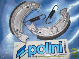 Brake shoes front / rear POLINI scooter ADLY FOX, CPI HUSSAR, FANTIC PONY, MALAGUTTI F12, MAICO THUN DERBI KE...