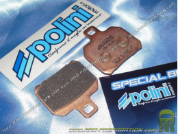 POLINI brake pads for scooter 125cc, 150cc and mécaboite APRILIA RS after 2006 YAMAHA X-max, Majesty, PIAGGIO x9 ...