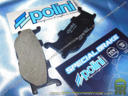 Front / rear POLINI brake pads for YAMAHA 125cc SR, TZR, VIRAGO, XVS, ...