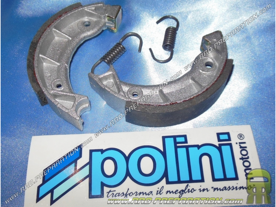 Mâchoires de freins avant ou arrière Ø90mm par épaisseur 18mm POLINI pour BENELLI BOBO / GARELLI BASIC / MOTO GUZZI MAGNUM