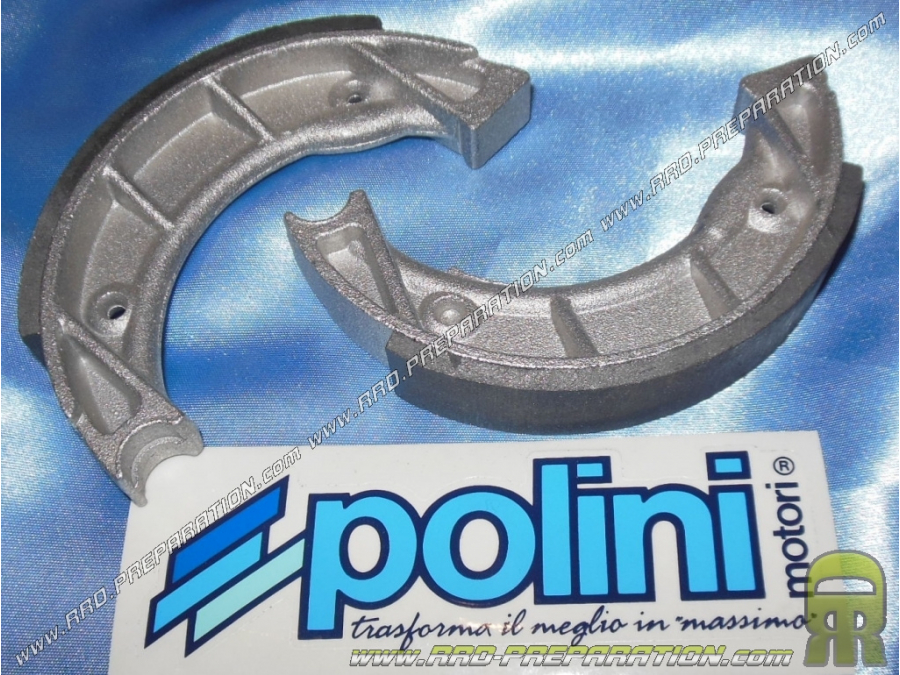 Front or rear brake shoes Ø150mm by thickness 24mm POLINI for MOTO GUZZI DINGO / RIZZATO ATALA / SWM TL...