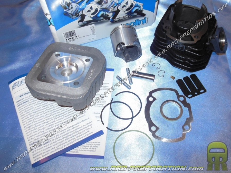 Kit 70cc Ø47mm POLINI Sport hierro fundido scooter HONDA, KYMCO, BSV, SYM...