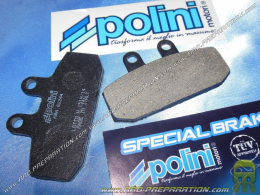 POLINI brake pads front / rear scooter APRILIA SCARABEO, motorcycle GILERA DAKOTA and 50cc MOTORHISPANIA RX...