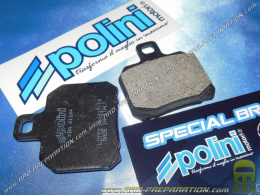 Brake pads POLINI scooter 125cc, 150cc, mécaboite APRILIA RS after 2006 YAMAHA X-max, Majesty, PIAGGIO x9 ...