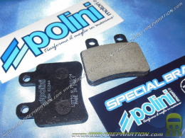 POLINI brake pads front / rear maxi-scooter, scooter, and mécaboite DERBI BOULEVARD, PEUGEOT ELYSTAR, YAMAHA DT R ...