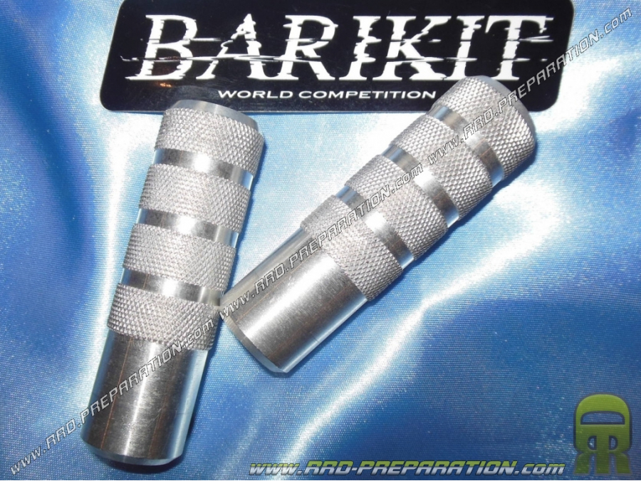 BARIKIT aluminum footrest, footrest for pocket bike chrome