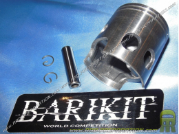 Piston bi segments BARIKIT Ø47mm axe 10mm pour kit 70cc BARIKIT minarelli horizontal air