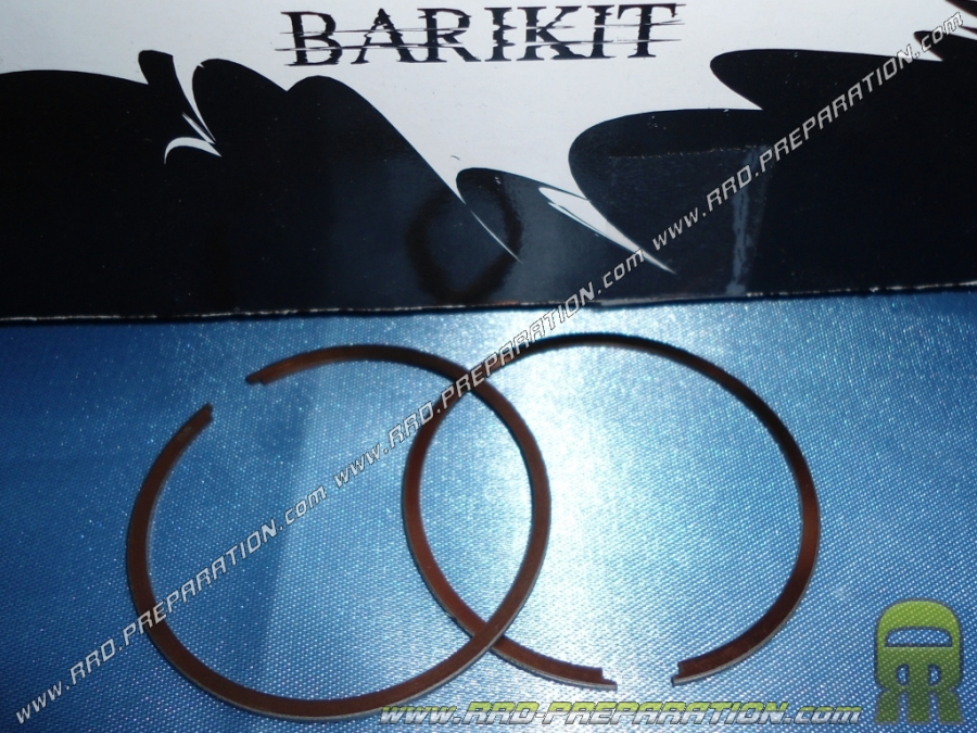 Jeu de 2 segments BARIKIT Ø47 X 1,2mm pour kit 70cc BARIKIT sur scooter KYMCO Dink, Grand dink, Super9, ...