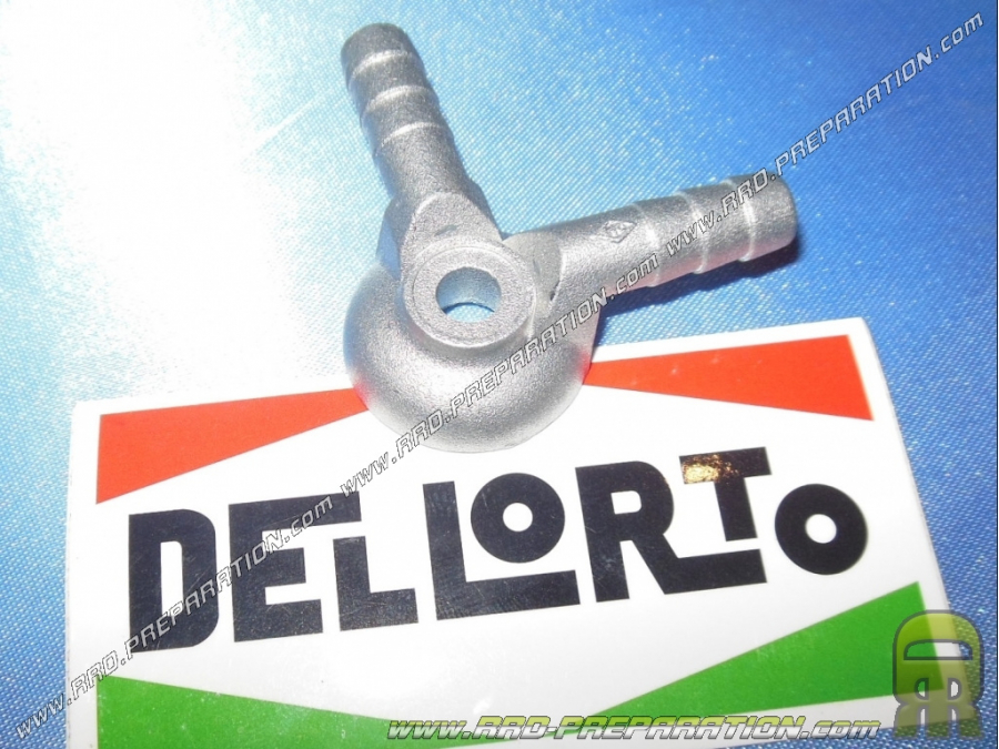 Pipette double en aluminium pour carburateur DELLORTO PHBE...