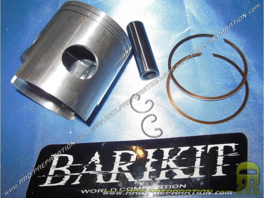 Piston BARIKIT bi-segments Ø47mm pour kit BARIKIT fonte 70cc sur scooter HONDA, KYMCO, BSV, SYM...