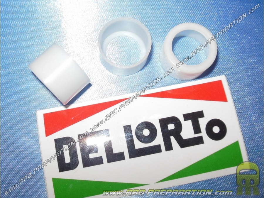 Bague nylon Ø21mm pour carburateur DELLORTO SHA Ø14, 15 & 16mm