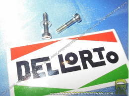 Set of two screws of tanks reinforced with discs for DELLORTO SHA