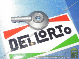 Pipeta de manguera, entrada de combustible de aluminio recta para carburador SHA DELLORTO