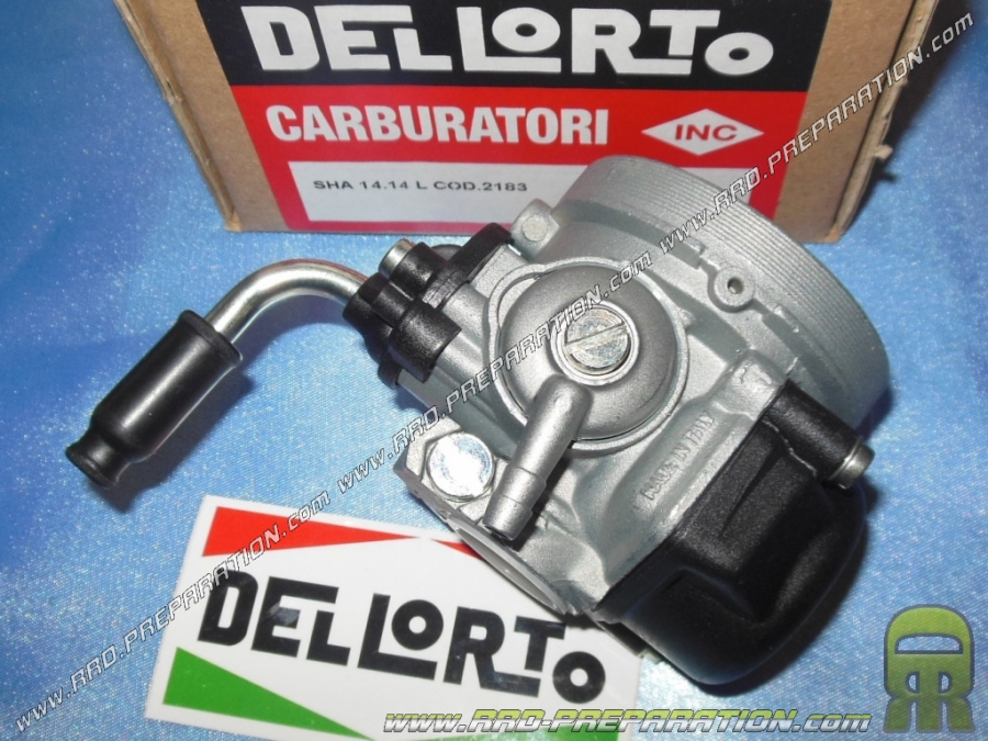 Carburador DELLORTO SHA 14.14 L palanca estrangulador sin lubricación separada