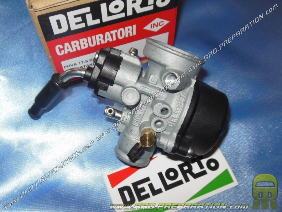 Carburettor DELLORTO PHVA 17.5 ED flexible, with separate lubrication, without choke, depression...