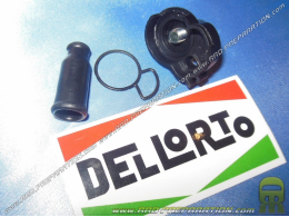 Valve cover for DELLORTO PHVA carburettor with straight tube outlet