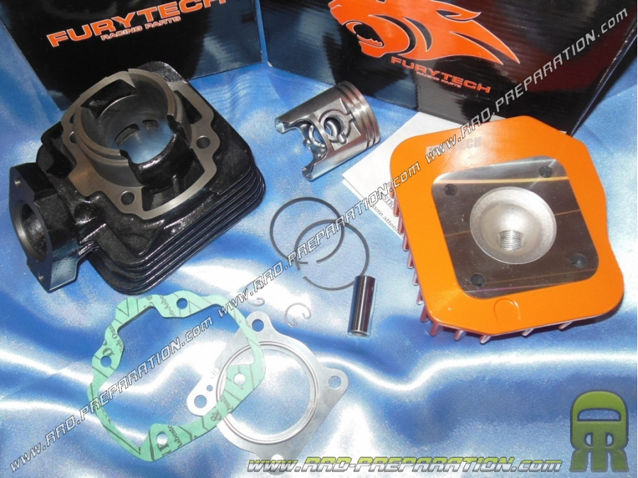 Kit 50cc Ø40,2mm FURYTECH RS10 PRO cast iron for PEUGEOT air scooter before 2007 (buxy, tkr, speedfight...)