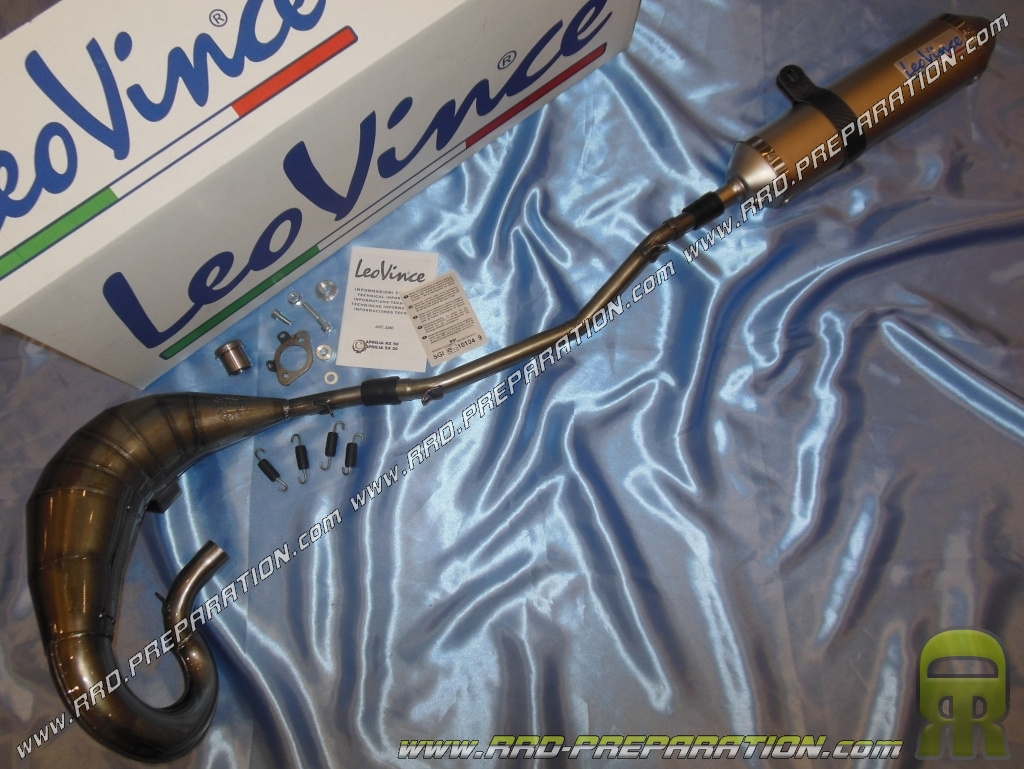 Exhaust Leovince X Fight High Passage For Aprilia Rx And Sx After 06 Perimeter Frame Www Rrd Preparation Com
