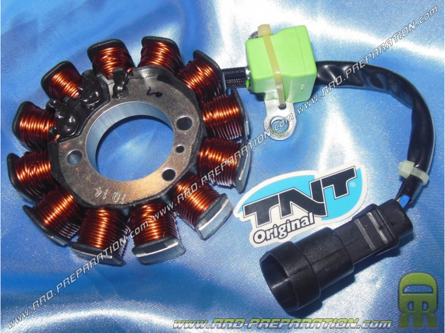 Stator + TNT cables with sensor for original ignition for PIAGGIO 4-stroke 50cc scooter (Scarabeo, Vespa s...)
