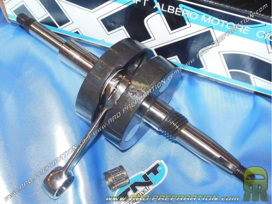TNT Original reinforced crankshaft, connecting rod assembly for Peugeot scooter (trekker, speedfight, buxy...) before 2006