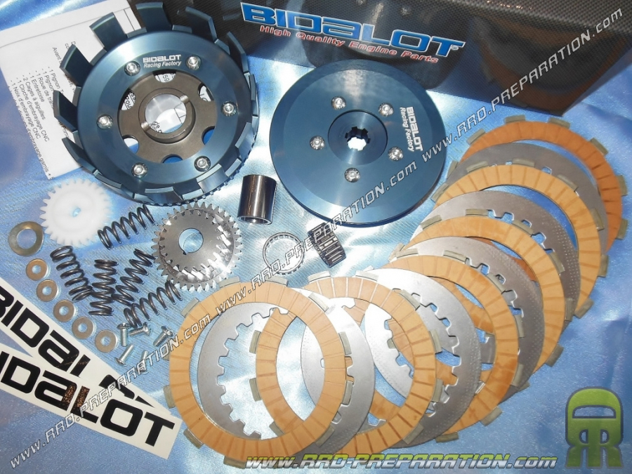 Kit complet transmission primaire BIDALOT RACING FACTORY pour moteur DERBI euro 3