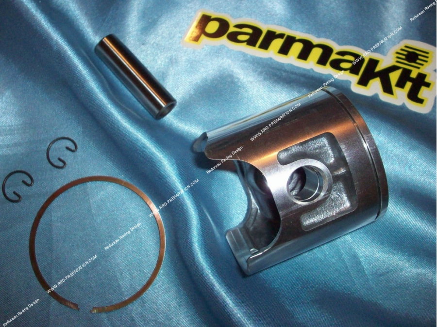 Pistón PARMAKIT by VERTEX Ø55mm eje 12mm para kit 90 y 110cc carrera larga y normal en minarelli am6 y DERBI