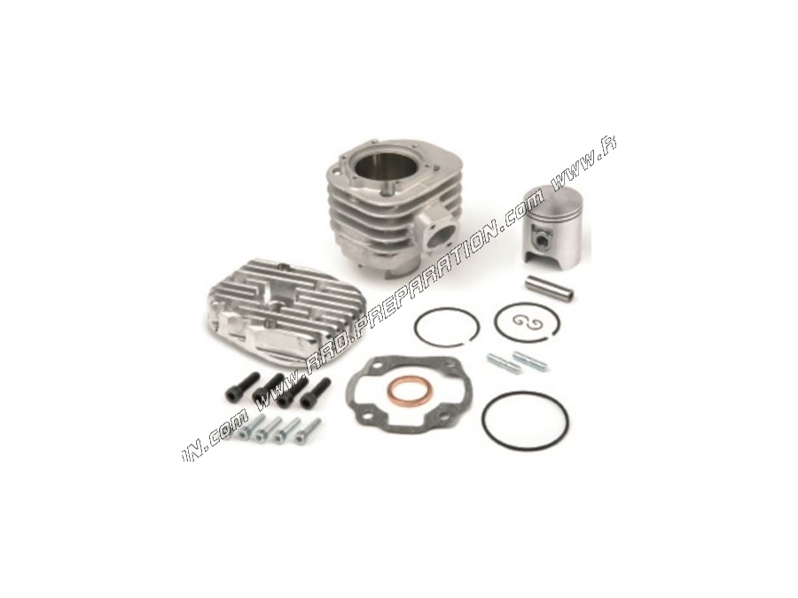 Kit 70cc Ø46mm AIRSAL T6 Racing aluminium (axe de 10mm) minarelli horizontal air (ovetto, neos, ...)