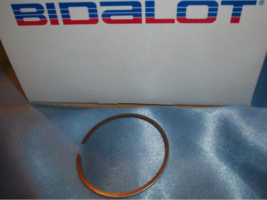 segment Ø47,6mm X 0,8mm fonte chromée pour kit 70cc BIDALOT sur minarelli am6, DERBI, scooter...