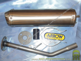 Silencieux ARROW titanium compétition avec tube de fuite pour HM DERAPAGE et CRE BAJA 2012 à 2013