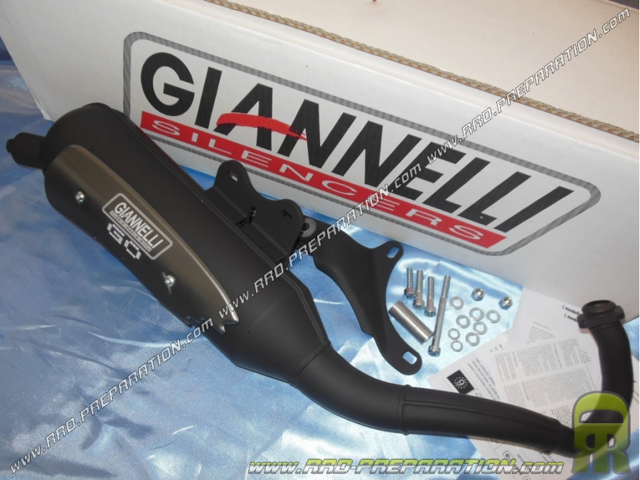 Pot d' échappement GIANNELLI GO type origine pour scooter APRILIA SR 50 (moteur Piaggio)