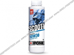 Aceite de motor semisintético 10W30 IPONE SCOOT4, 4 tiempos 1 o 2 Litros a elección