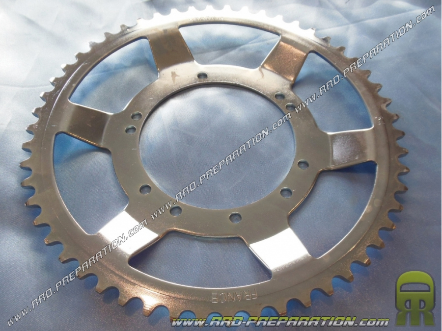 Crown hub Ø94mm CHARVIN rim MBK 40/50 teeth choices width 415, 10 holes