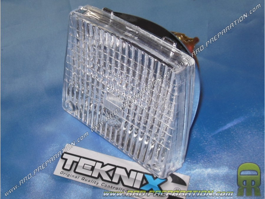 Óptica de faro LUX de TEKNIX para MOTOBECANE & MBK 51, 41, 88, ...