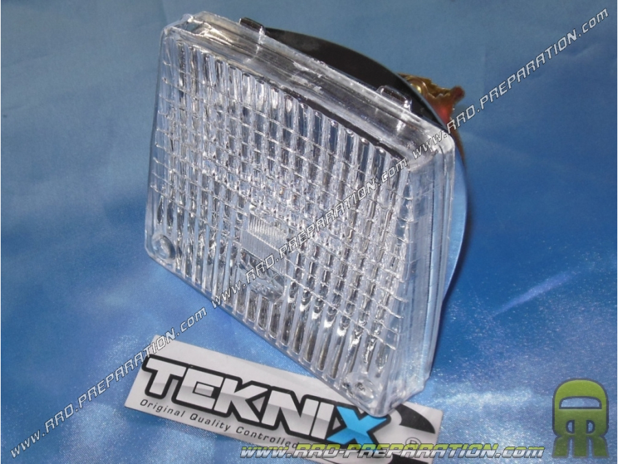 Optique de phare avant LUX by TEKNIX pour MOTOBECANE & MBK 51, 41, 88, ...