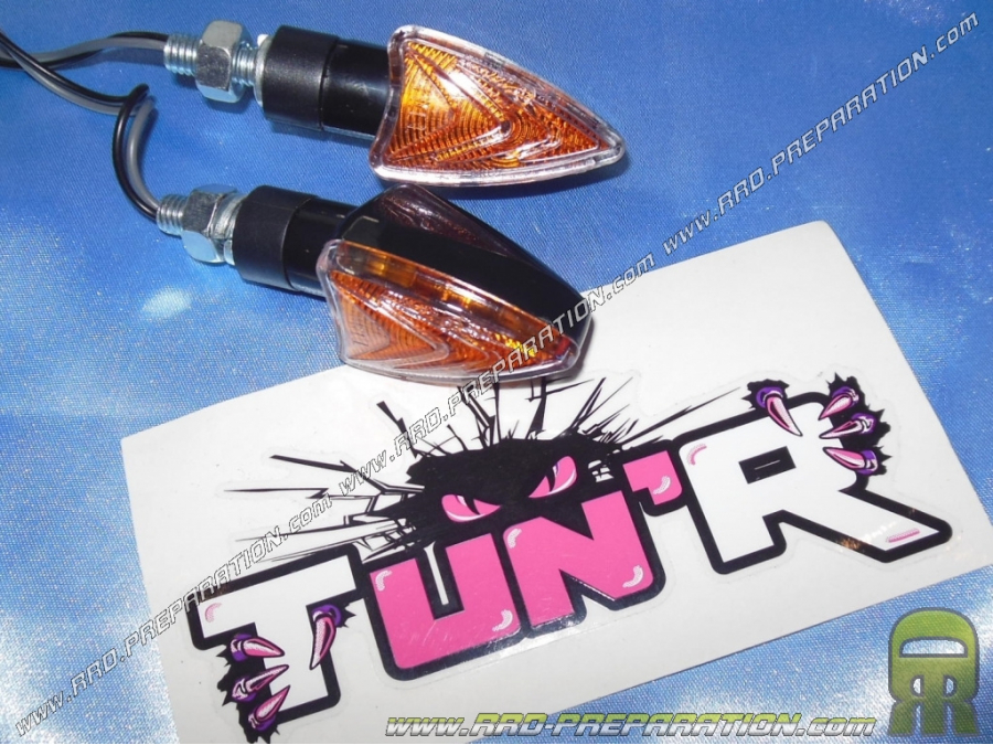 Turn <span translate="no">TUN'R</span> MINI TRIANGLE black / transparent approved universal