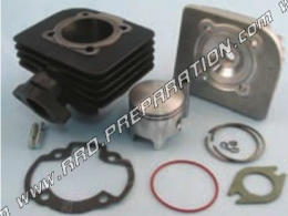 Kit 70cc Ø47mm (axis of 10mm) cast iron racing PARMAKIT for DERBI Air (ATLANTIS, PADDOCK, PREDATOR ...)