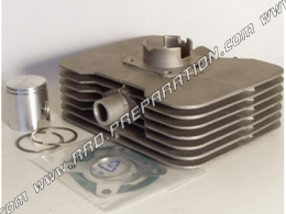 Cylinder - piston without cylinder head 80cc Ø48mm PARMAKIT aluminum axis of 12 for SACHS RS 503 504