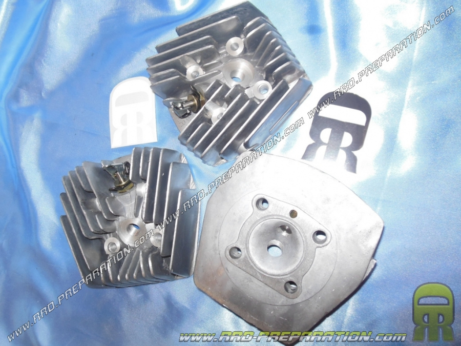 RRD Culata aire alta compresión radial / poligonal con descompresor Ø40mm para kit 50cc en Peugeot 103