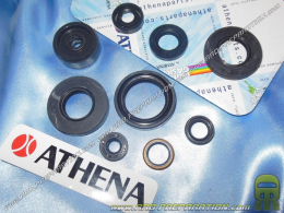 Pack of 9 ATHENA Racing oil seals for YAMAHA DT, GT, RD, TY, MR ... 50cc