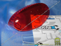 Cabochon feu arrière rouge TEKNIX pour scooter PEUGEOT LUDIX