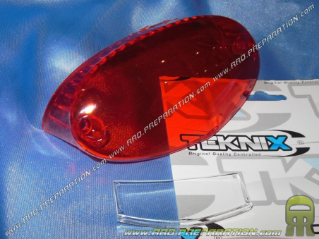 Cabochon Feu Ar Cyclo Adaptable Peugeot 50 Fox Rouge