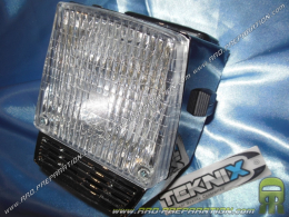 Complete black LUX headlight by TEKNIX for MOTOBECANE & MBK 51, 41, 88, ... 6V