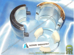 ACSUD Industry anillo de montaje ajustable de 32 a 46 mm para retén de horquilla de motocicleta, scooter, mécaboite...